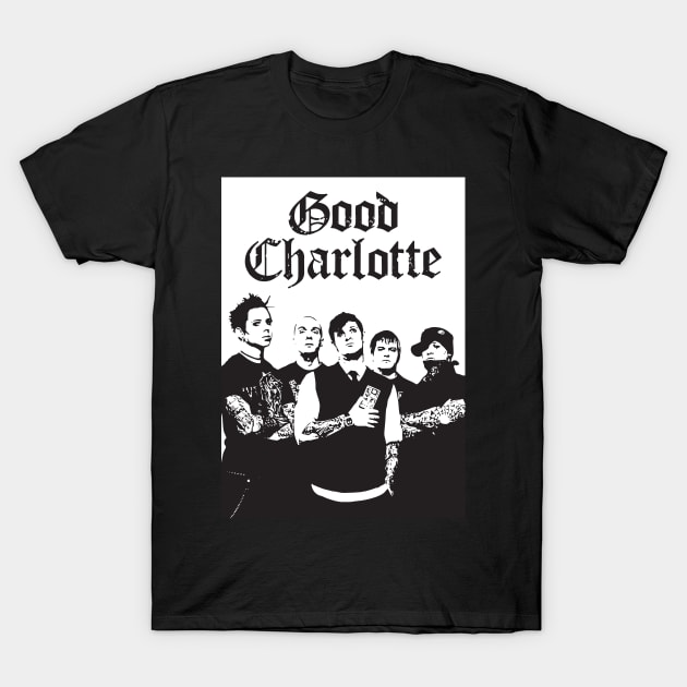 Good Charlotte T-Shirt by Lula Pencil Art